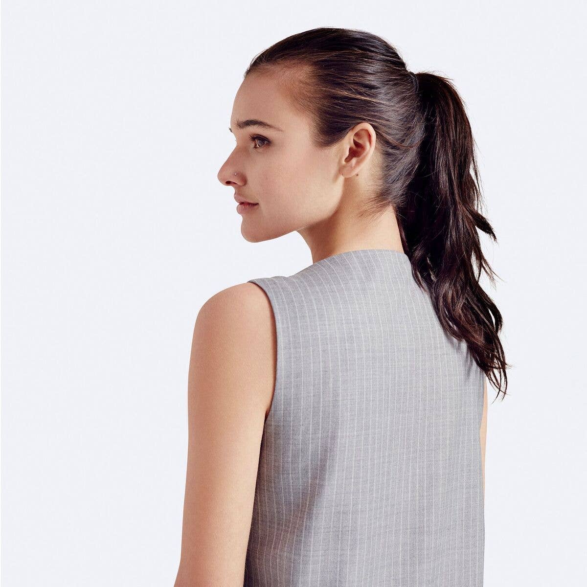 Rallier - Wholesale Dress - Women's - Graphite Joanna Dress2