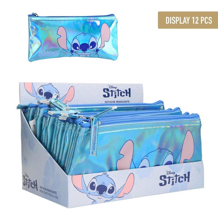 IRIDESCENT STITCH PENCIL CASE - 2700001718 for wholesale by Mastoys, S.L.