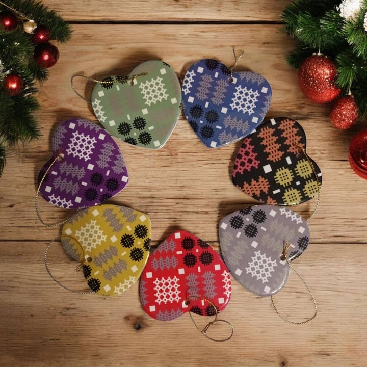 Heart Shaped Baubles and other Purchase wholesale heart christmas ornaments. Free returns & net 60 terms on Faire trending on Faire.