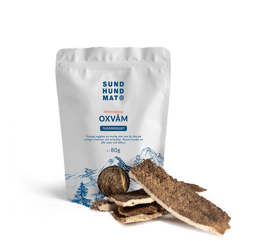 Sund Hundmat - Vendita all'ingrosso Snack - Cani - Oxvam liofilizzato 80g