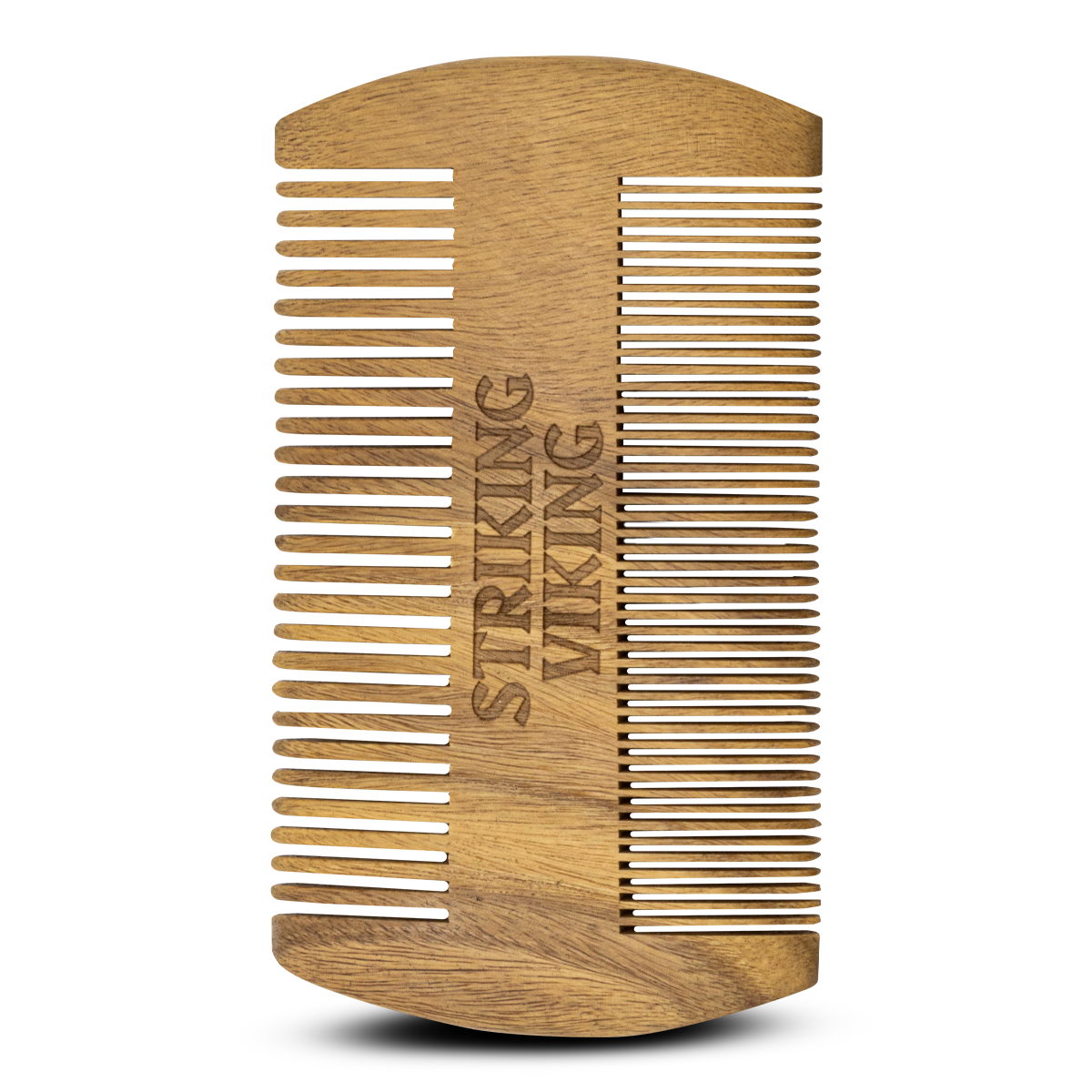 Striking Viking - Wholesale Beard Brush/Comb - Sandalwood Wooden Beard Comb - Black1