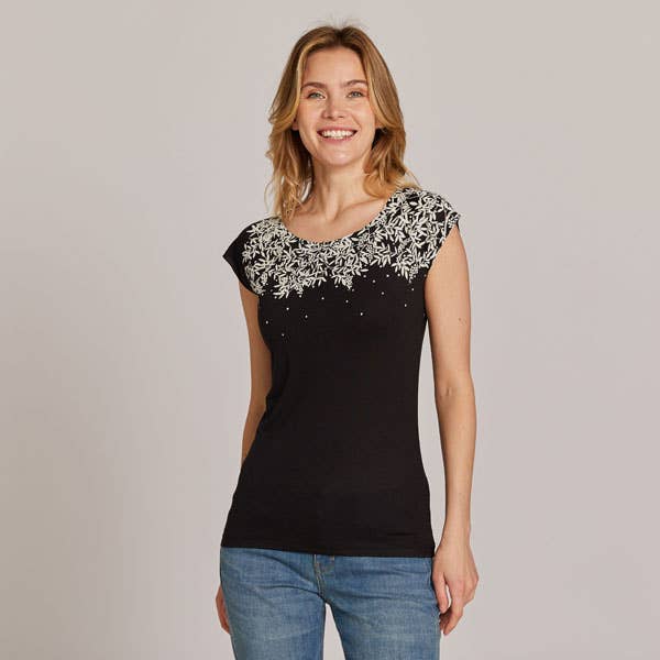 Umsteigen - Wholesale T-Shirt - Women's - Lace Bamboo T2