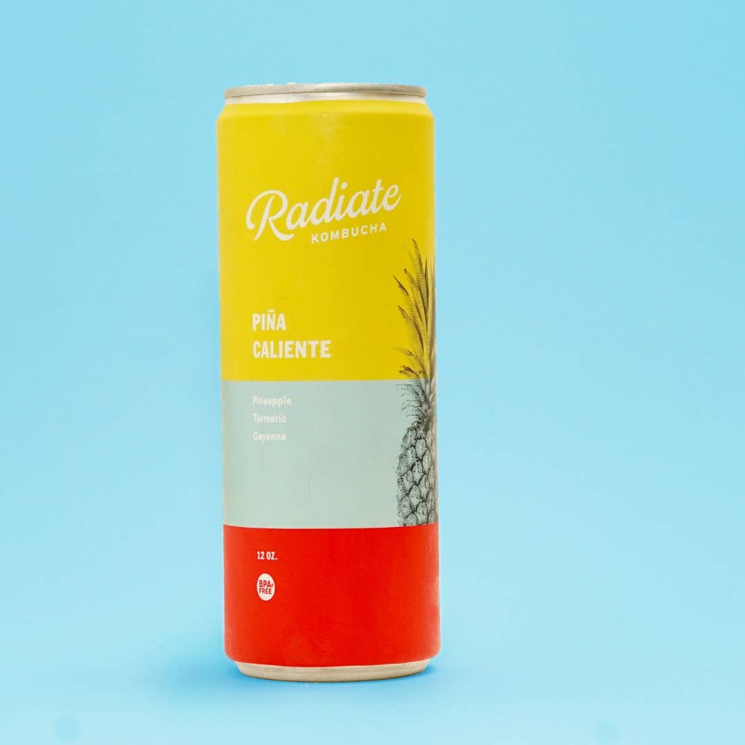 RADIATE MIAMI - Wholesale Kombucha - Pina Caliente Kombucha1