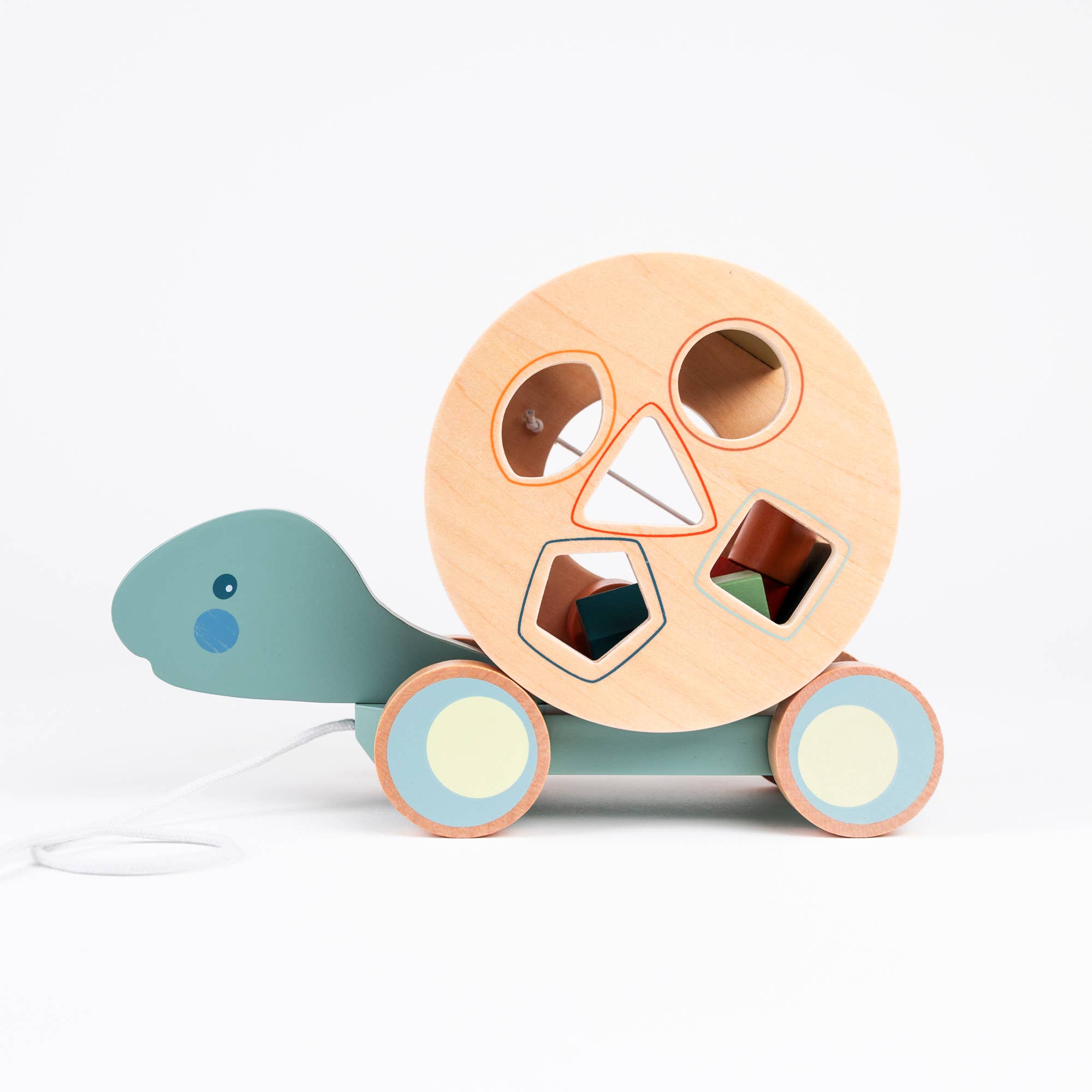 Egmont - Wholesale Wood Toy - Kids - Pull-Along Turtle8