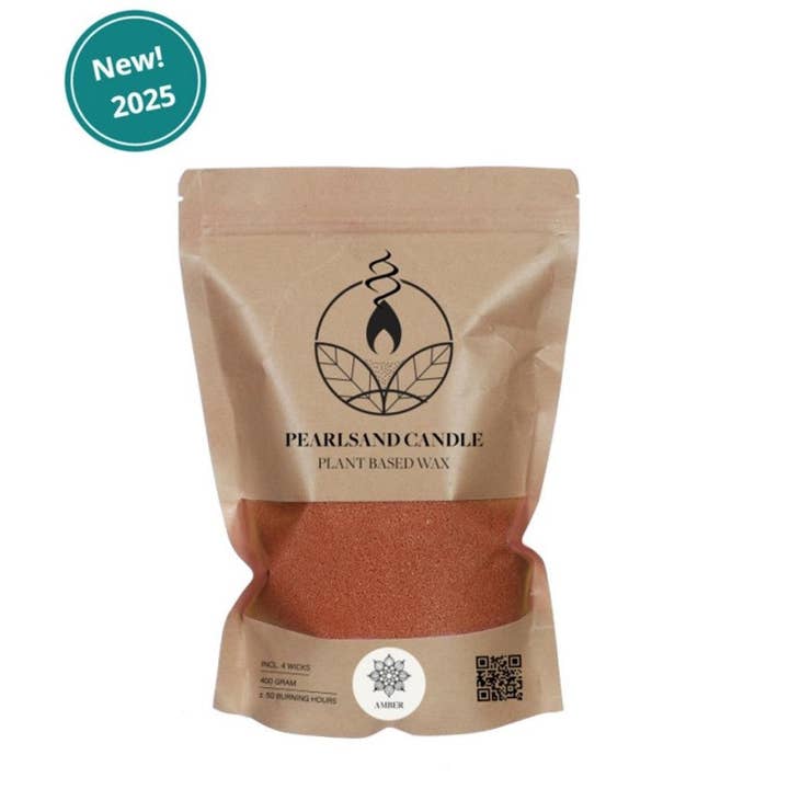 Pearlsand scented candle 400g amber and other Purchase Wholesale geurkaars. Free Returns & Net 60 Terms on Faire trending on Faire.