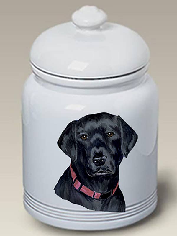 Black Labrador - Frascos de cerámica de gres Best of Breed para venta al por mayor de Best of Breed Products
