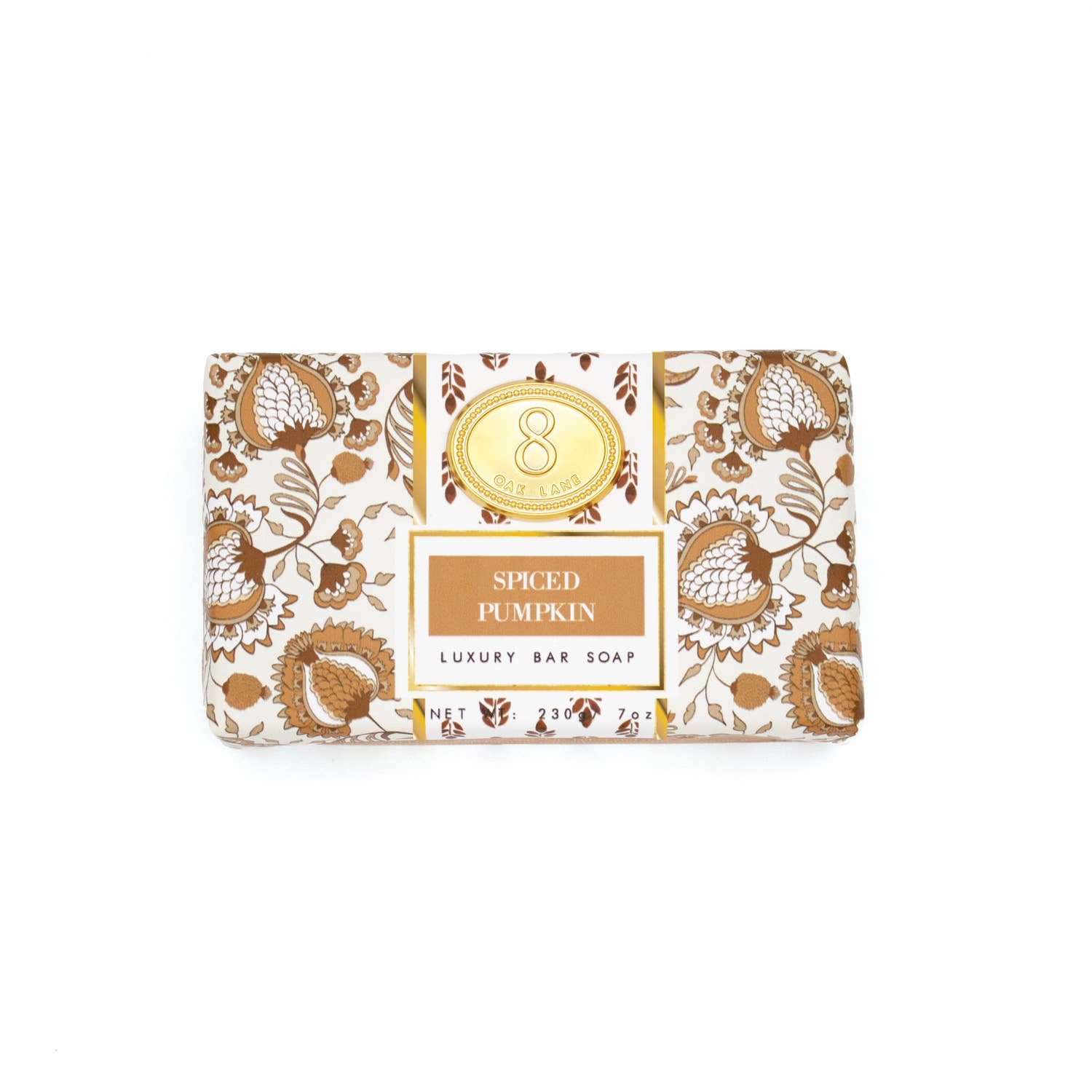 8 Oak Lane - Wholesale Bar Soap - Spiced Pumpkin Wrapped Bar Soap0