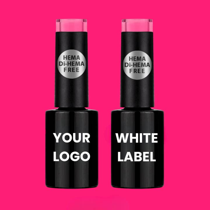 Esmalte en gel sin hema-marca White Label P398 para venta al por mayor de UNIQNAILS