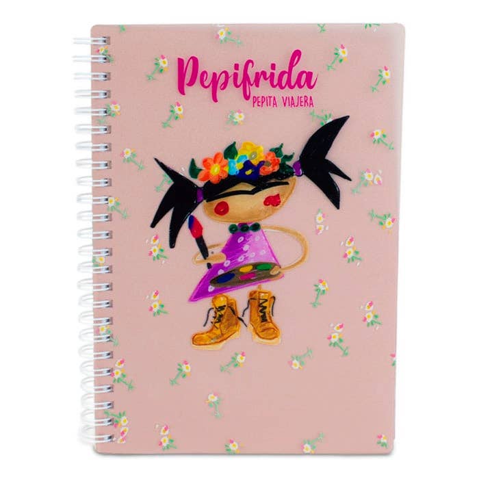 Pepita Viajera - Wholesale Notebook - Pepifrida translucent A5 notebook0