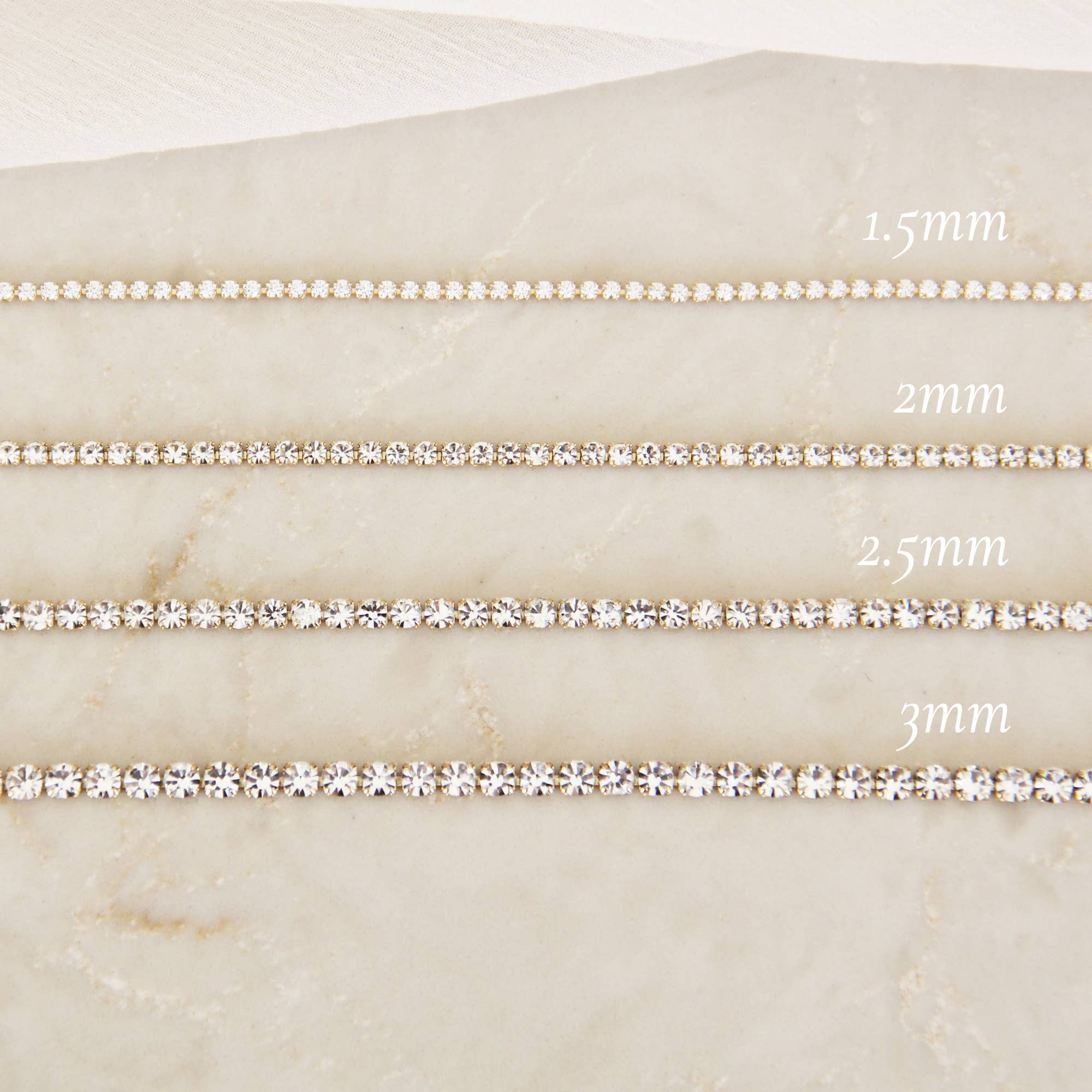 MAIVE – Engroshandel Tennisarmbånd – CZ tennisarmbånd1