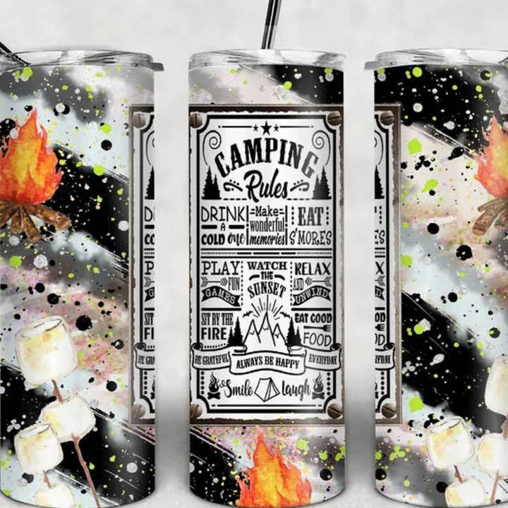 Règles de camping - Vente en gros pour la vente par Goalie Mom Designs