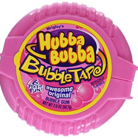Shop The King - Wholesale Chewing Gum - Hubba Bubba Gum Tape Original 6 Per Box