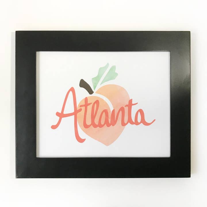 Sunny Day Designs - Wholesale Art Print - Atlanta Peach Art Print (8x10)2