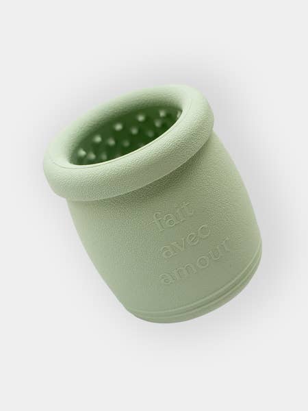 INOOKO - Vendita all'ingrosso Giocattolo - Cani - Yoomy Pot - Giocattolo da lavoro per cani - Sage