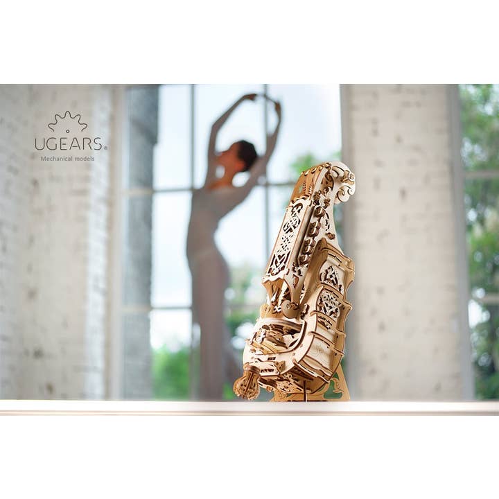 Ukidz LLC - Wholesale DIY Craft Kit - UGears Hurdy-Gurdy -Wooden 3D Puzzles - DIY6