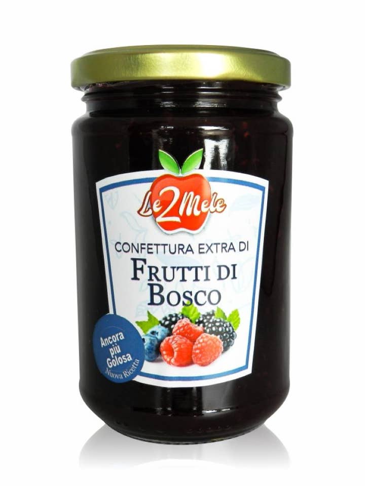 Doce extra de frutos silvestres - Feito em Itália - Vegan por atacado de Le 2 Mele