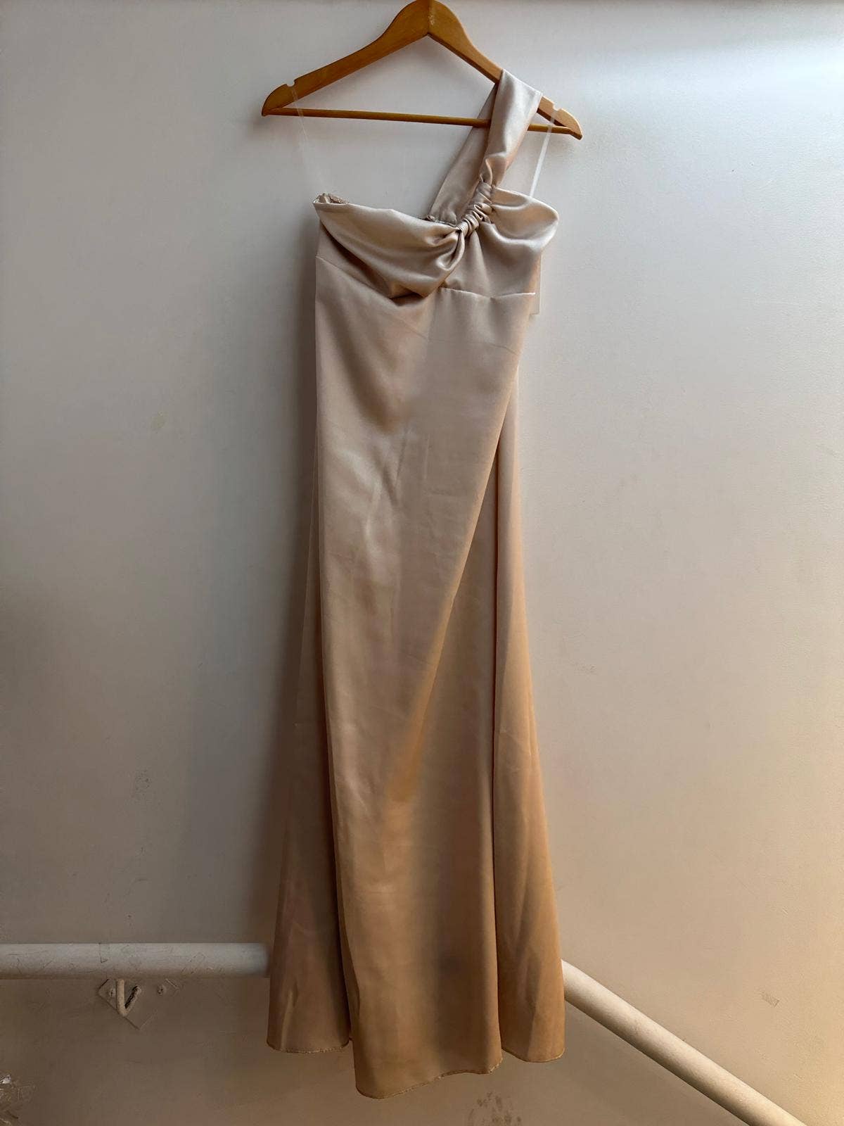 LORIANE – wholesale Dress – Women's – 6077 Long plain dress1