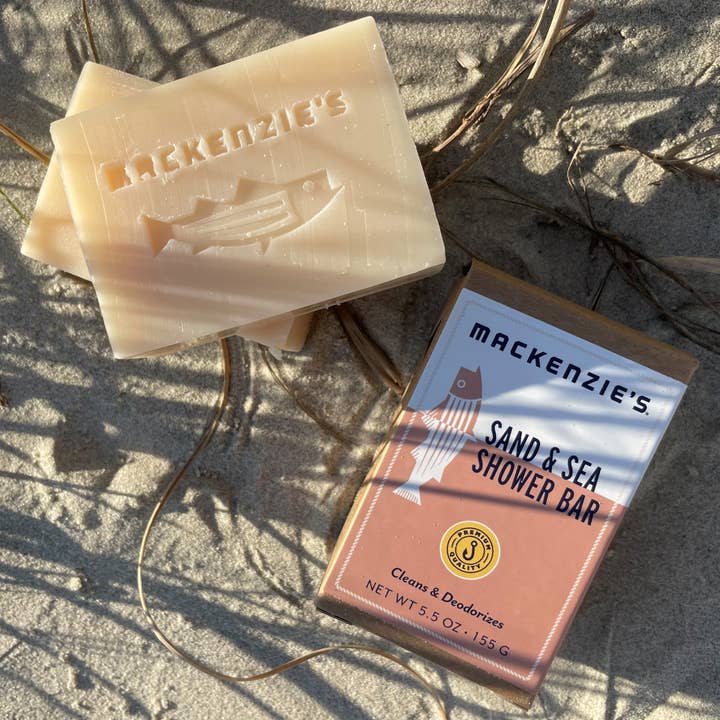 MacKenzie's Fisherman - Wholesale Bar Soap - Sand & Sea Shower Bar- 5.5 oz (12 qty)