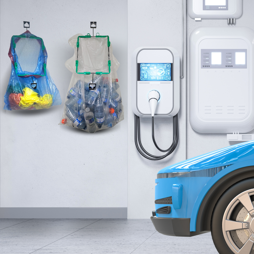 BagEZ - Wholesale Rubbish can/Rubbish bin - BagEZ Trash Bag Holder: Large14