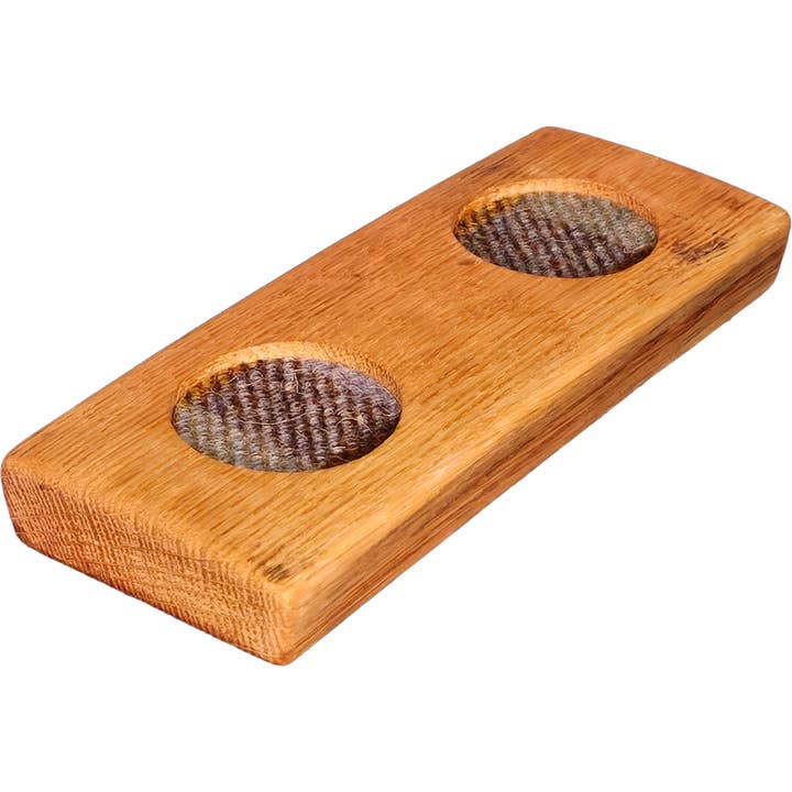 Twin Wooden Glass Base | W02 for wholesale by LT Creations