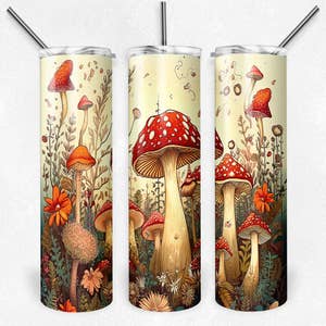 Hunting Gifts Gift For Hippie Into Forest Mushroom Tumbler –