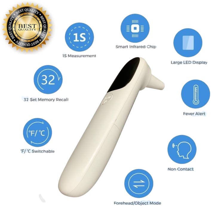 KP Kool Products - Wholesale Thermometer - Forehead Thermometer for Adults, Kids & Seniors3