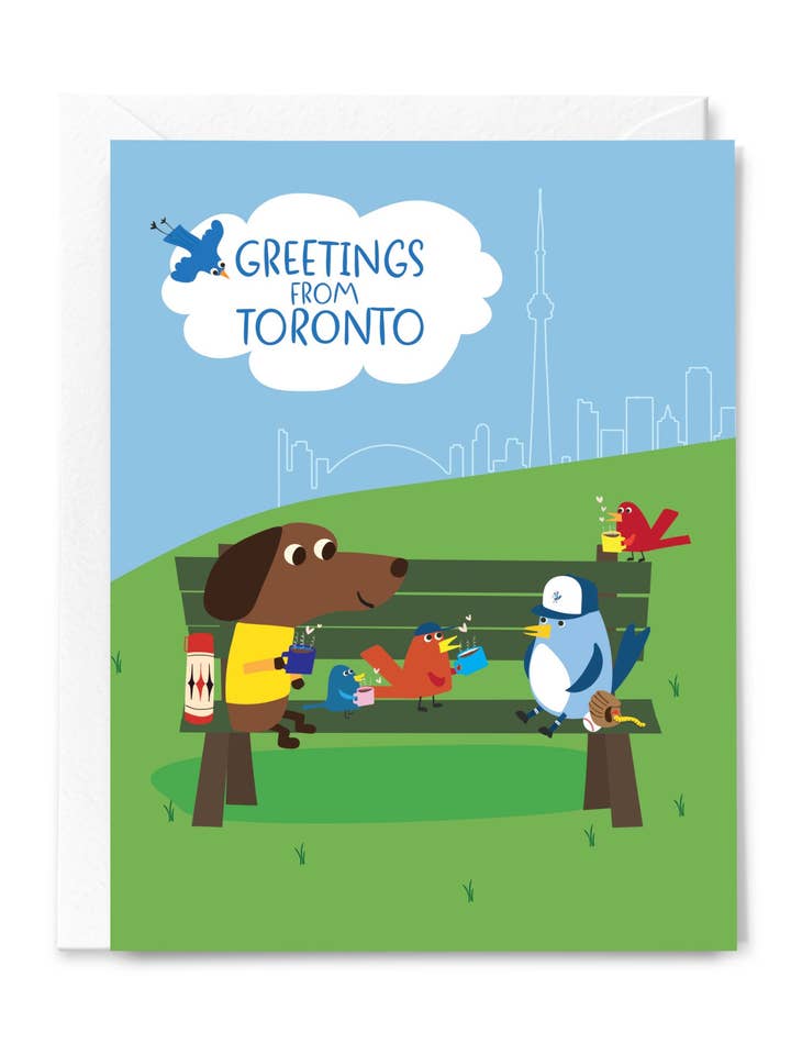 Greetings From Toronto for wholesale by Happy Just Happy