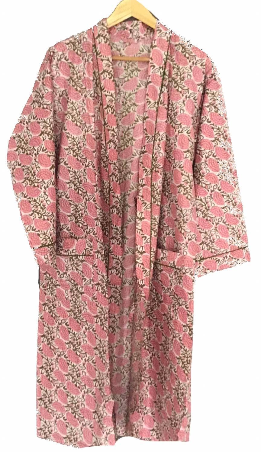 Homesoul – wholesale Robe – Women's – Block Print Kimono Gowns- Set of 103