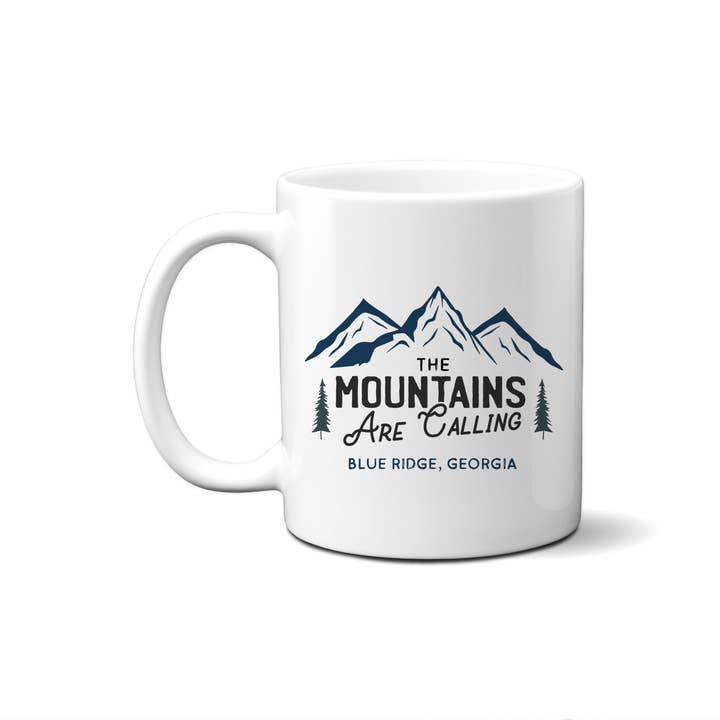 Canary Road - Wholesale Coffee Mug - Mountains Are Calling Mug, Camping Coffee Cup, RV Resort