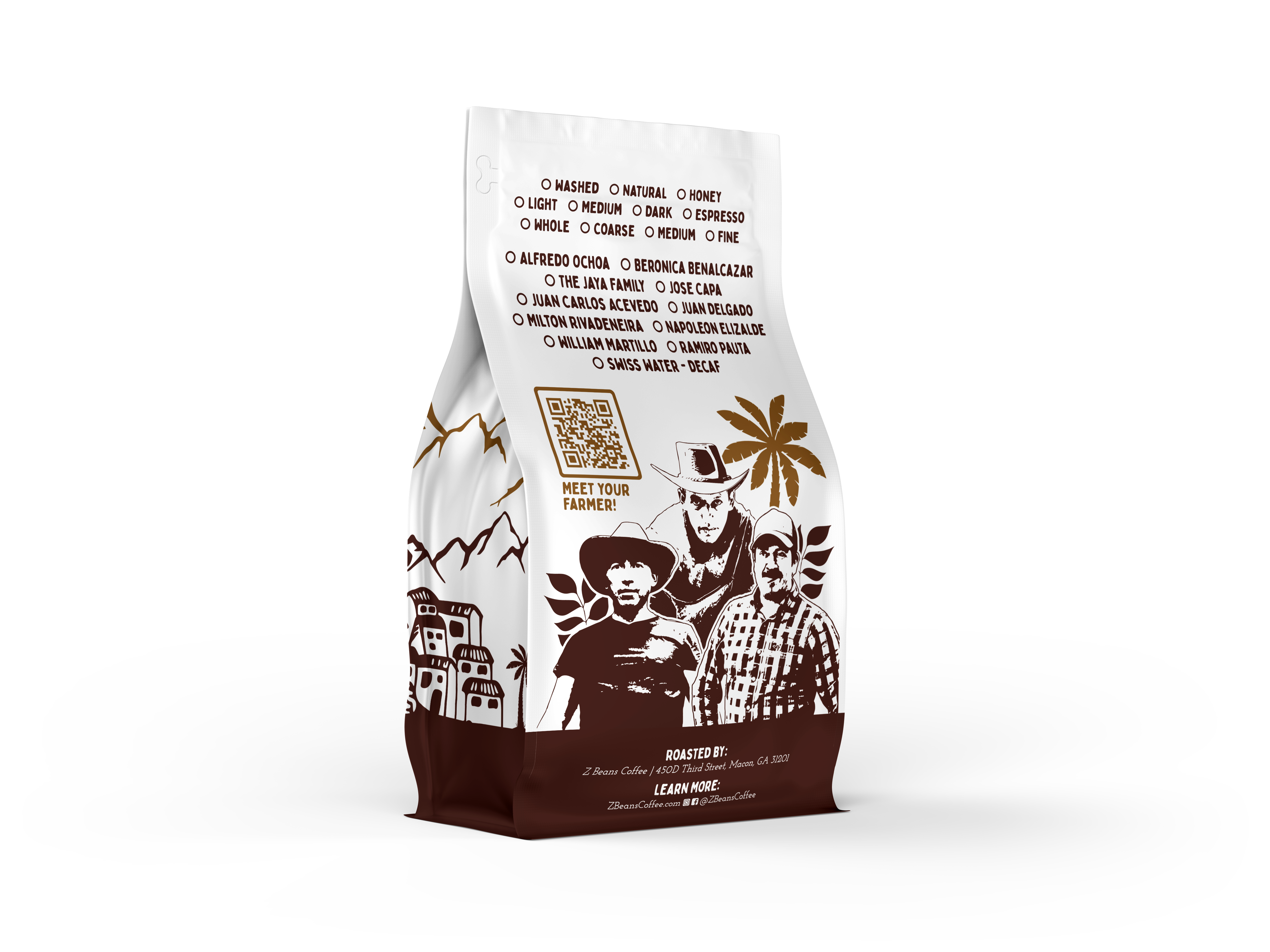 Z Beans Coffee - Wholesale Coffee Beans - 12oz. Retail Bags1