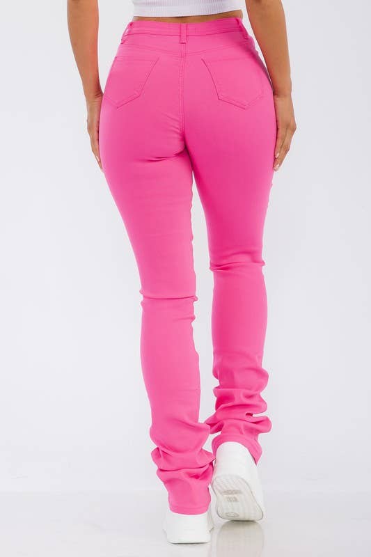 JBLA FASHION - Wholesale Pants - Women's - 2404-High Waisted Super Stretch Stacked Pants3