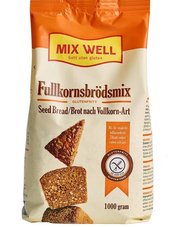 204 Gluten-Free Whole Grain Bread Mix for wholesale by MixWell