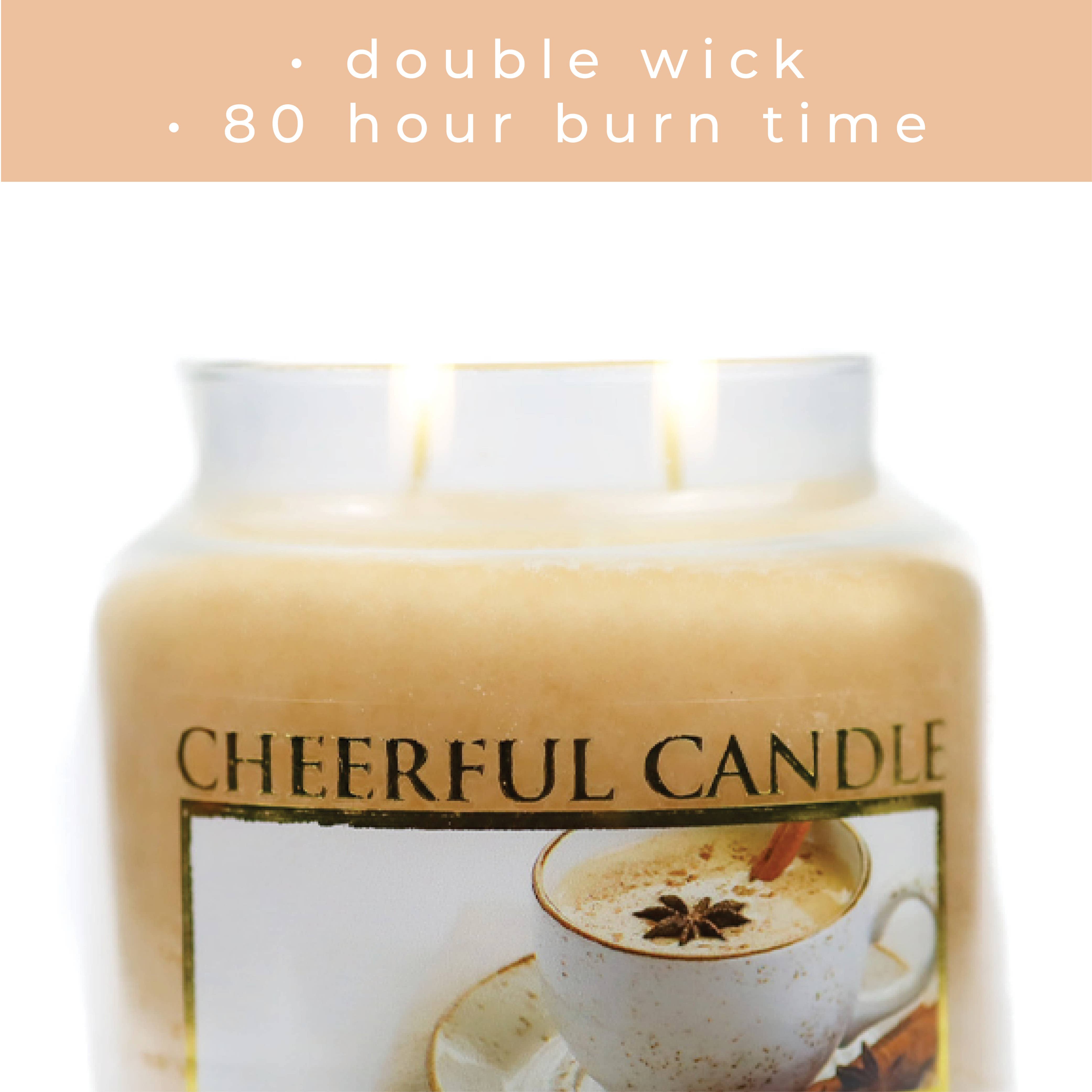 A Cheerful Giver - Venta al por mayor Velas en tarros - Vela alegre (16 oz.) — Chai Tea Latte4