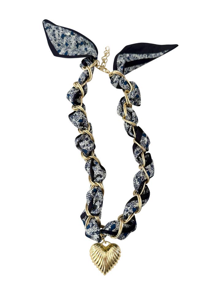 Daily Scarf Chain Necklace for wholesale by Gemelli