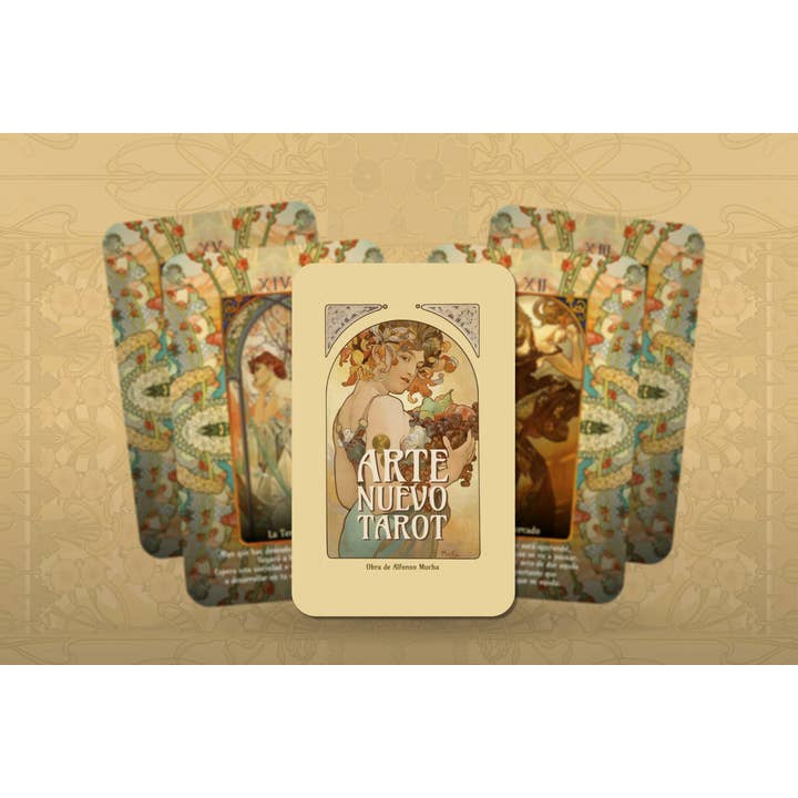Tarocchi Art Nouveau - Arcani maggiori (spagnolo) per la vendita all'ingrosso da parte di IBIZA TAROT
