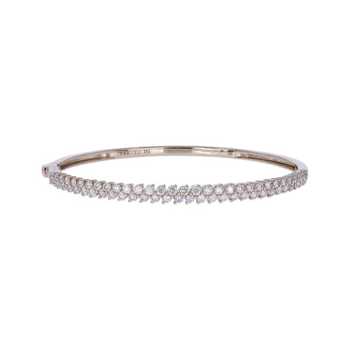 BNN68434. Bracelet en or massif 14K avec diamant pour la vente par Tresor Jewelry Inc.