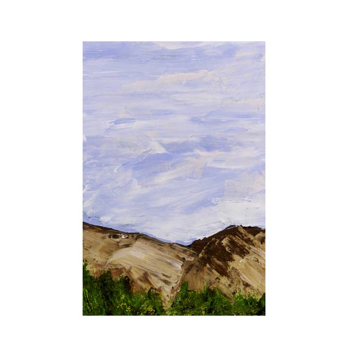Fine Art For Small Spaces - Wholesale Art Print - The Foothills Landscape Nature Mini Print1