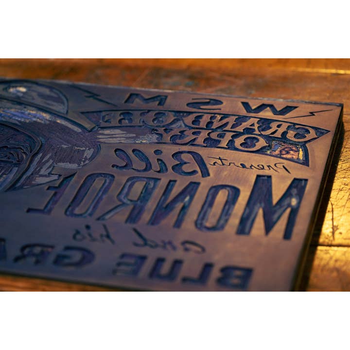 Hatch Show Print - Wholesale Poster - Bill Monroe Horizontal Poster4