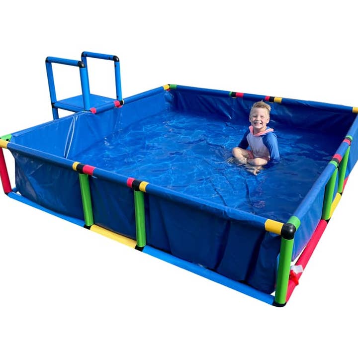 Funphix – wholesale Bygg en leksak - Barn – Funphix Build 'n' Splash byggbart pool- och lekset