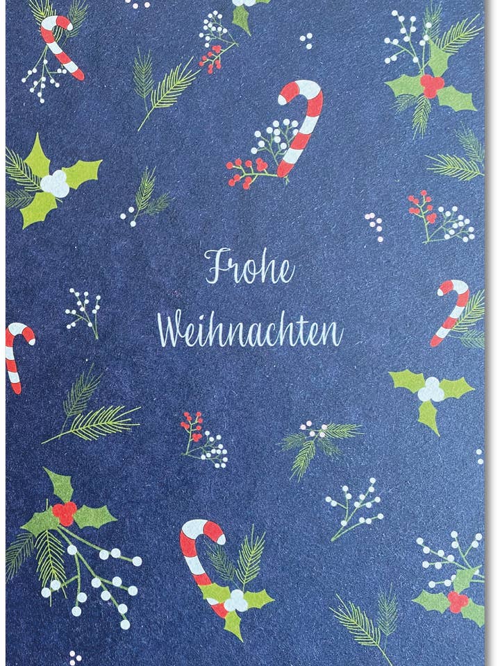 Merry Christmas blue for wholesale by KEITCARDS