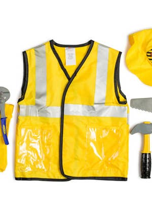 Dress Up America - Wholesale Costume - Kids - Construction Worker Role Play Costume Set - Kids