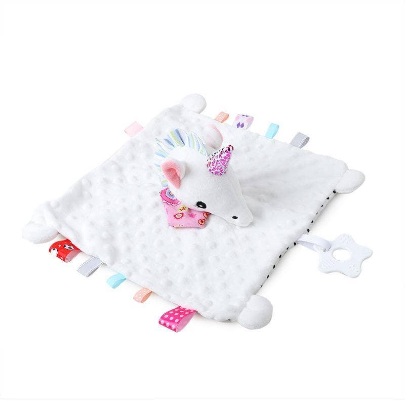 KiddieKickz - Vente Couverture douillette – bébé - Serviette doudou en tissu super doux pour bébé9