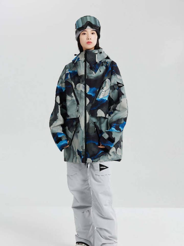 Space Unisex Snowboardjas voor wholesale door CAPELIN CREW