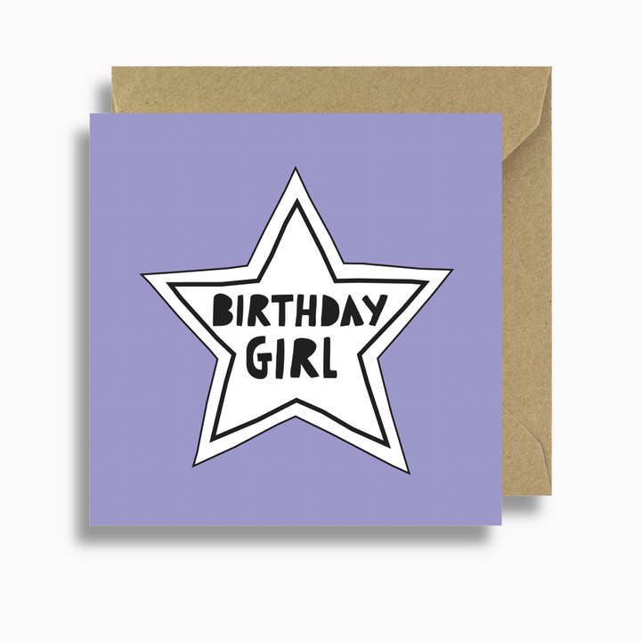 Födelsedag flicka kort för wholesale av Lizzie Chancellor