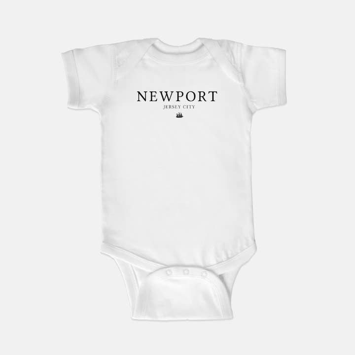 Hudson Main - Wholesale Bodysuit (Non-Footed) - Baby - Baby Jersey City Neighborhood Onesie1