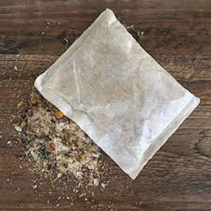 85mg CBD Botanical Bath Tea Bag for wholesale by M Soaps