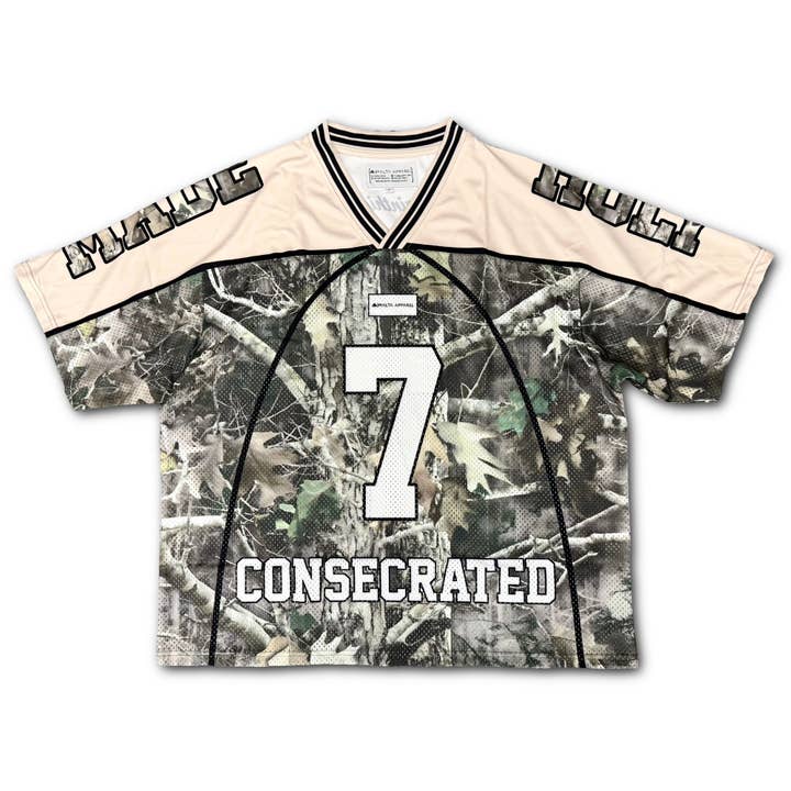 CONSECRATED Jersey - Cream/Woodland Camo (Oversized Fit) and other Purchase Wholesale plain hockey jerseys. Free Returns & Net 60 Terms on Faire trending on Faire.
