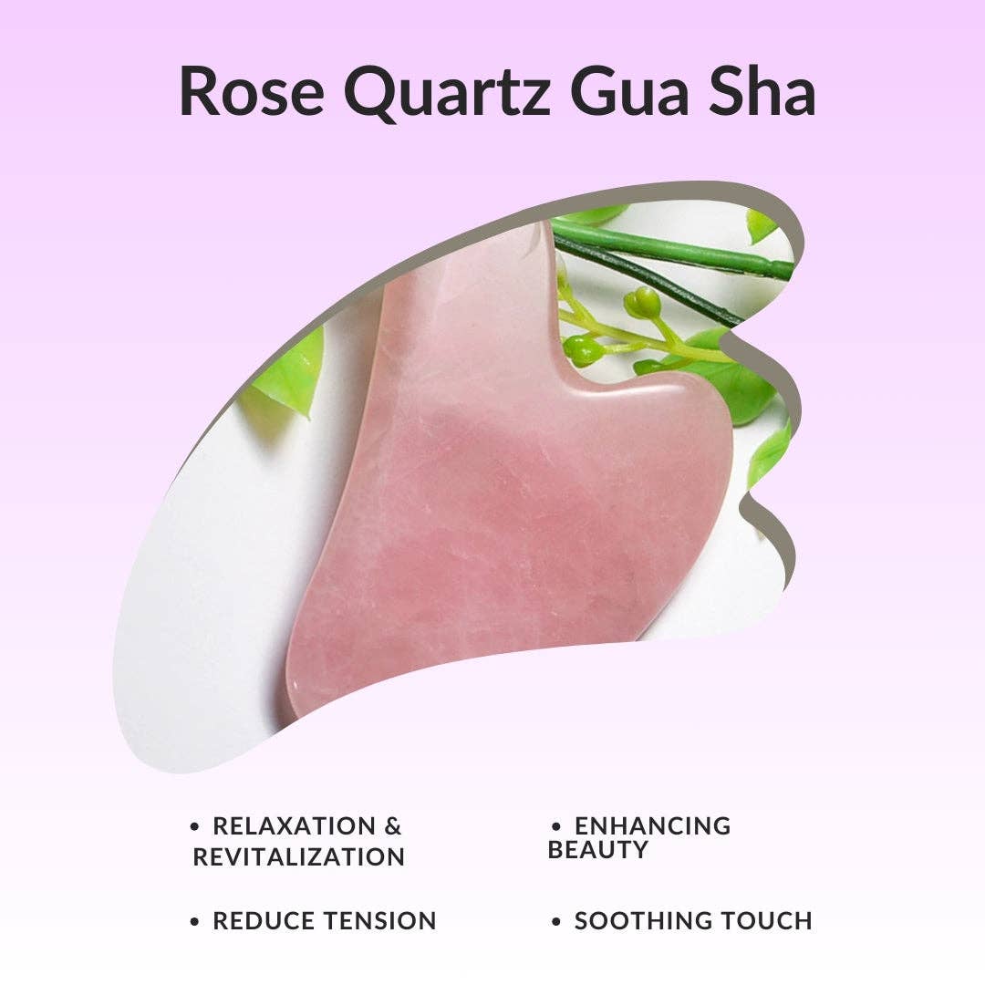 Eclat Cosmetic Ltd – Gua Sha por atacado – Gua Sha de Quartzo Rosa2