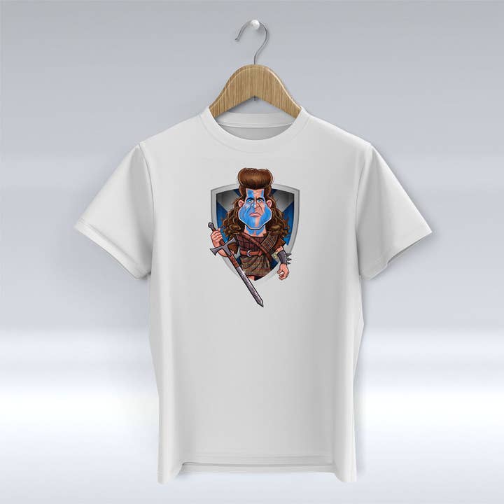 William Wallace - Shield T-Shirt for wholesale by Pureminted