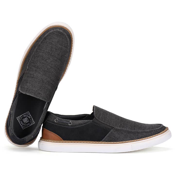 Mio Marino - Vendita all'ingrosso Sneakers senza lacci - Uomo - Marina Tela Scarpe da Barca3